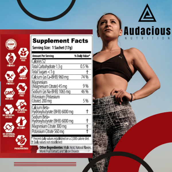 Audacious Nutrition Exogenous Ketones